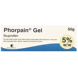 Phorpain Ibuprofen 5% Gel 50g
