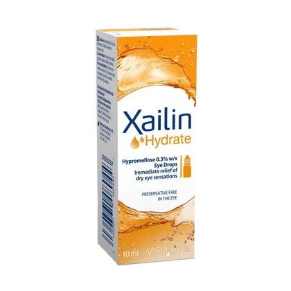 Xailin Hydrate Preservative Free Eye Drops 10ml