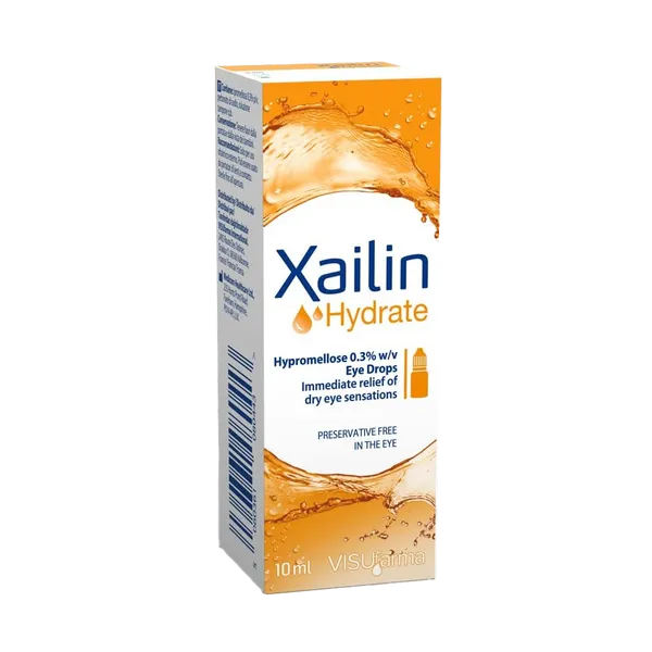 Xailin Hydrate Preservative Free Eye Drops 10ml