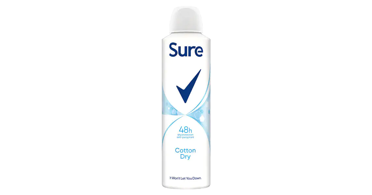 Sure Cotton Dry AntiPerspirant 150ml