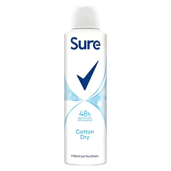 Sure Cotton Dry Anti-Perspirant 150ml