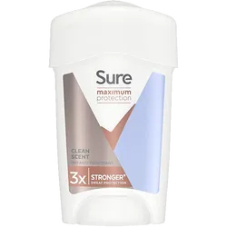 Sure Maximum Protection Clean Scent Antiperspirant Stick 45ml