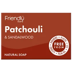 Friendly Soap Patchouli & Sandalwood Soap 95g