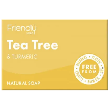 Friendly Soap Tea Tree & Turmeric Soap 95g