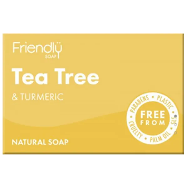 Friendly Soap Tea Tree & Turmeric Soap 95g