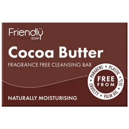 Friendly Soap Cocoa Butter Facial Cleansing Bar 95g