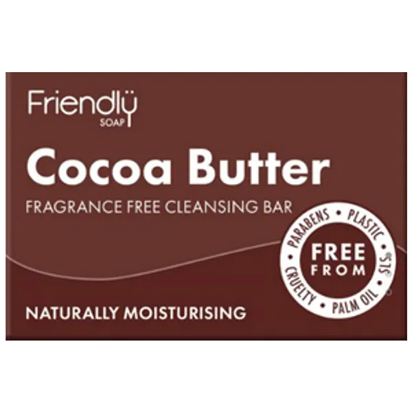 Friendly Soap Cocoa Butter Facial Cleansing Bar 95g