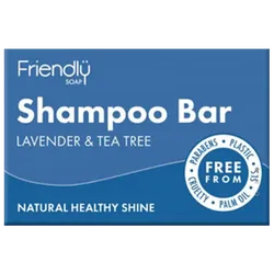 Friendly Soap Lavender & Tea Tree Shampoo Bar 95g