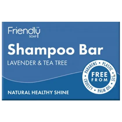 Friendly Soap Lavender & Tea Tree Shampoo Bar 95g