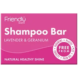 Friendly Soap Lavender & Geranium Shampoo Bar 95g