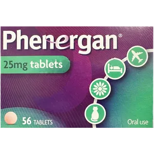 Phenergan Tablets 25mg Pack of 56