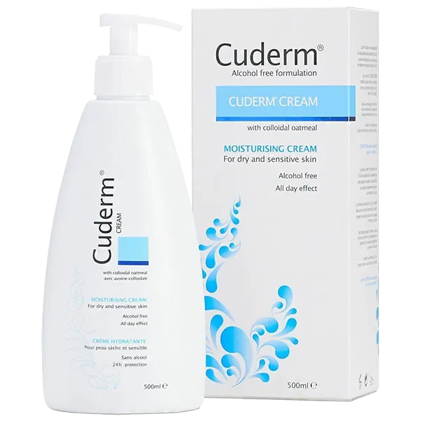 Cuderm Lotion With Colloidal Oatmeal 500ml