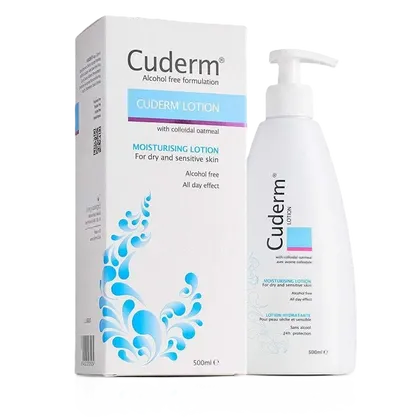 Cuderm Lotion With Colloidal Oatmeal 500ml