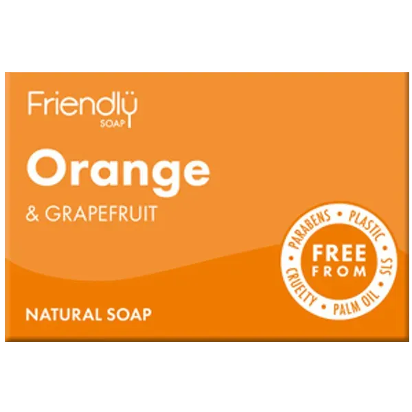 Friendly Soap Orange & Grapefruit Soap 95g