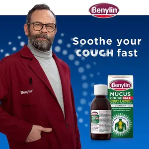 Benylin Mucus Cough Max Honey & Lemon Syrup 150ml
