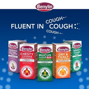 Benylin Mucus Cough Max Honey & Lemon Syrup 150ml