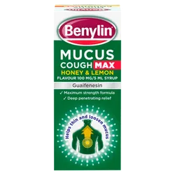 Benylin Mucus Cough Max Honey & Lemon Syrup 150ml