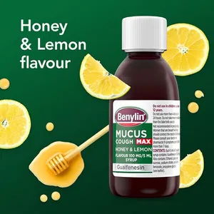 Benylin Mucus Cough Max Honey & Lemon Syrup 150ml