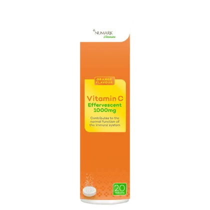 Numark Vitamin C Effervescent 1000mg Tablets Pack of 20