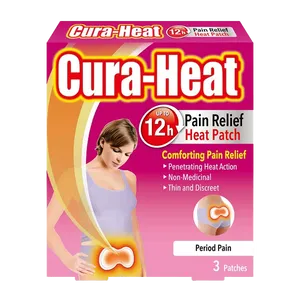 Cura-Heat Period Pain Relief Patches Pack of 3