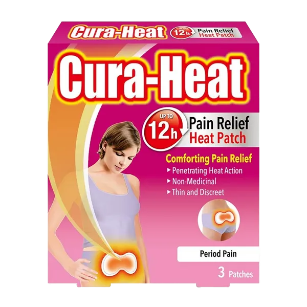 Cura-Heat Period Pain Relief Patches