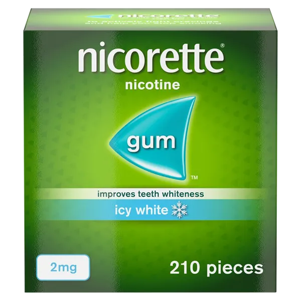 Nicorette® Gum Icy White 2mg