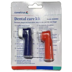 Dental Care Kit Finger Toothbrushes Pack of 2