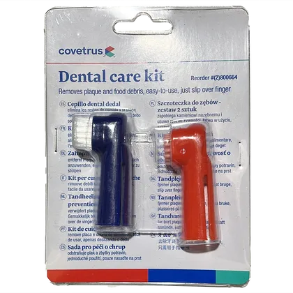 Dental Care Kit Finger Toothbrushes Pack of 2
