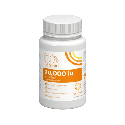 YPV Vitamin D3 20,000iu Tablets Pack of 14