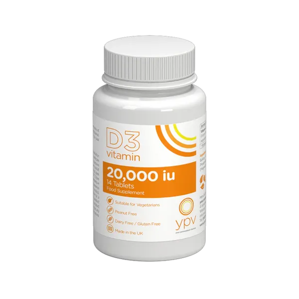 YPV Vitamin D3 20,000iu Tablets Pack of 14