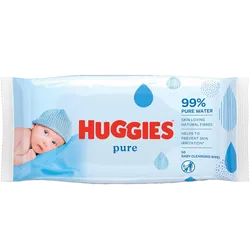 Huggies Pure Wipes Pack of 56
