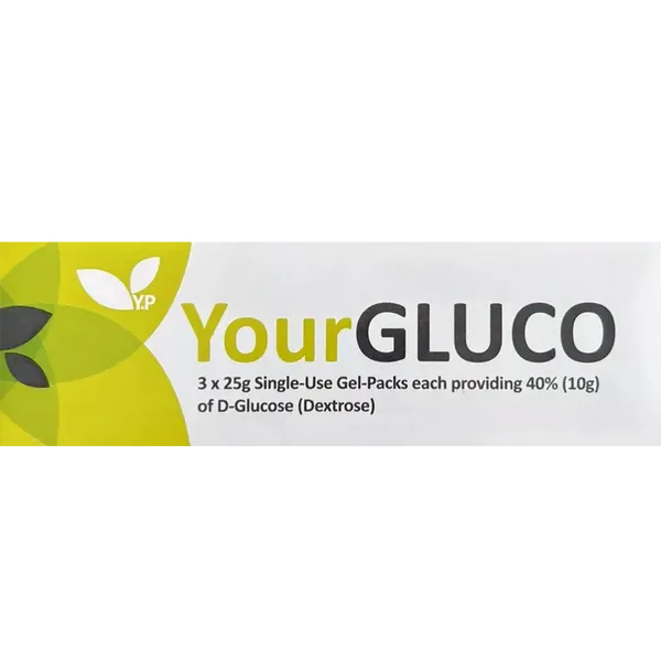 YourGLUCO Oral Gel Sachets 25g Pack of 3