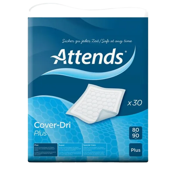 Attends Cover-Dri Plus 80 x 90cm Underpads Pack of 30