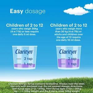 Clarityn Children's Allergy Syrup 60ml
