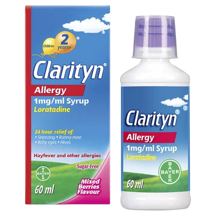 Clarityn Children's Allergy Syrup 60ml