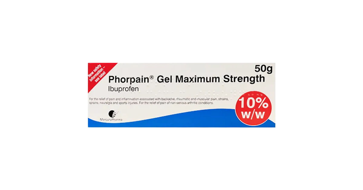 Ibuprofen deals gel 10