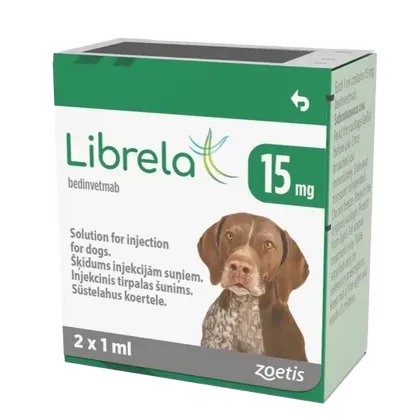 Librela Solution for Injection Vials 15mg Pack of 2 (Refrigerated Item)