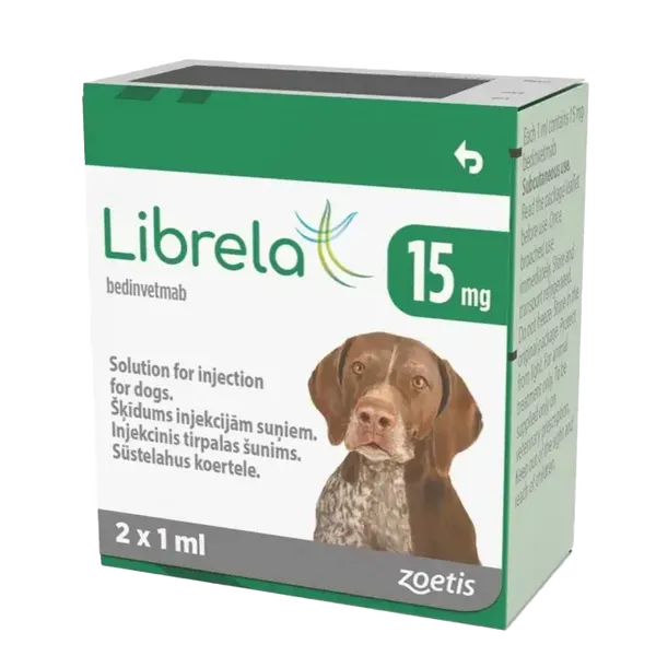 Librela Solution for Injection Vials 15mg Pack of 2 (Refrigerated Item)