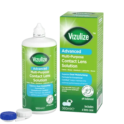 Vizulize Advanced Multi-Purpose Contact Lens Solution 360ml