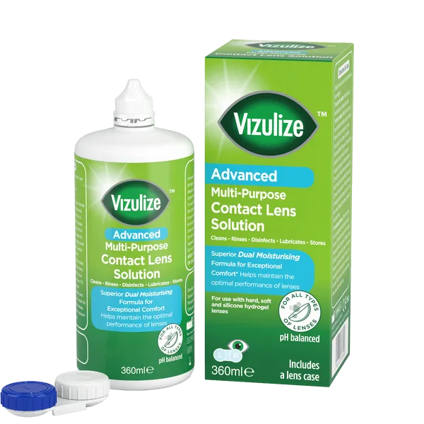 Vizulize Advanced Multi-Purpose Contact Lens Solution 360ml