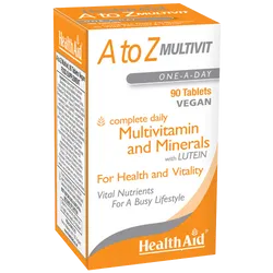 HealthAid A to Z Multivitamin and Minerals Tablets Pack of 90