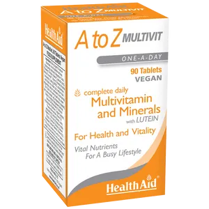 HealthAid A to Z Multivitamin and Minerals Tablets Pack of 90