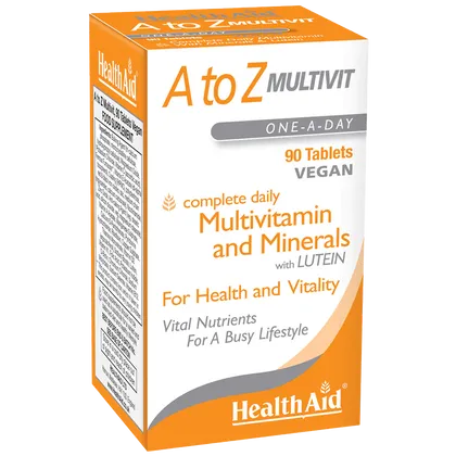 HealthAid A to Z Multivitamin and Minerals Tablets Pack of 90