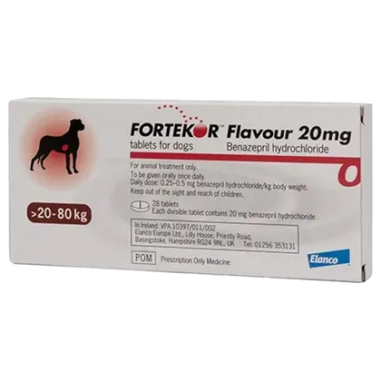 Fortekor 20mg Tablet (Benazepril)