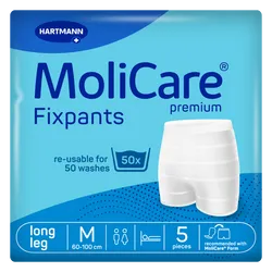 MoliCare Premium Fixpants Long Leg Medium Pack of 5