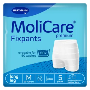 MoliCare Premium Fixpants Long Leg Medium Pack of 5