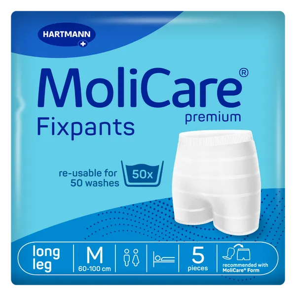 MoliCare Premium Fixpants Long Leg Medium Pack of 5