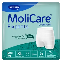 MoliCare Premium Fixpants Long Leg XL Pack of 5