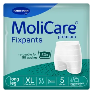 MoliCare Premium Fixpants Long Leg XL Pack of 5