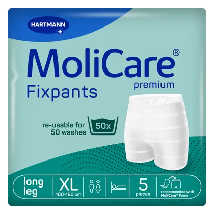 MoliCare Premium Fixpants Long Leg XL Pack of 5
